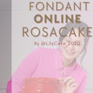 Curso: Fondant Online Rosacake